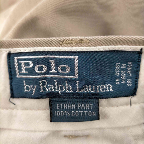 ポロバイラルフローレン Polo by RALPH LAUREN ETHAN PANT 2タック チノパンツ メンズ 34/32