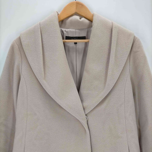 リフレクト Reflect アンゴラ混ショールカラーハーフコート レディース JPN:9号