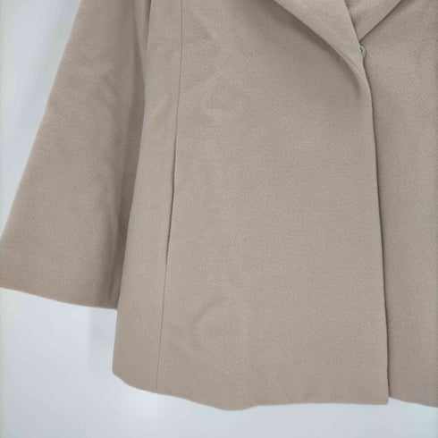 リフレクト Reflect アンゴラ混ショールカラーハーフコート レディース JPN:9号