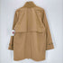 アクアスキュータム AQUASCUTUM スタンドカラーコート ミドル丈 ジップアップ フード レディース JPN:M