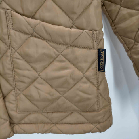 ラベンハム LAVENHAM キルティングジャケット ブルゾン アウター 中綿 フード スナップボタン 38 レディース JPN:38