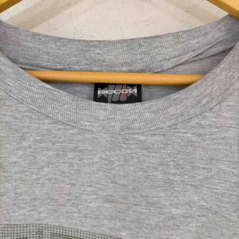 レーコン RECON 90-00s ロゴプリント 霜降りTシャツ 裏原 メンズ JPN:L