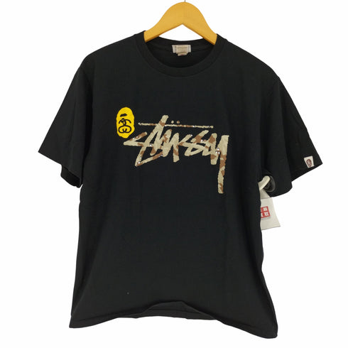 アベイシングエイプ A BATHING APE CAMO SHARK TEE メンズ JPN:L
