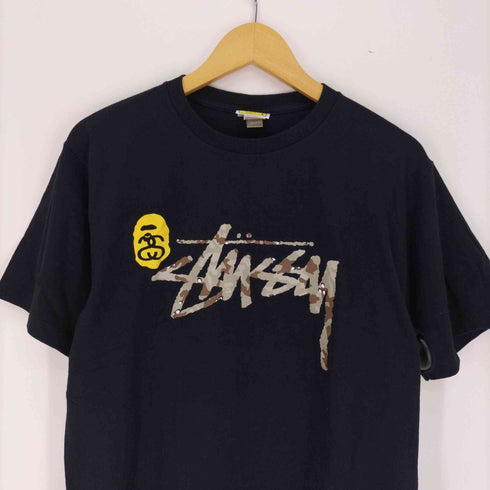 アベイシングエイプ A BATHING APE CAMO SHARK TEE メンズ JPN:L