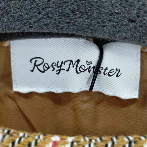 Rosy Monster ツイード ワンピース 膝丈 ノースリーブ レディース FREE