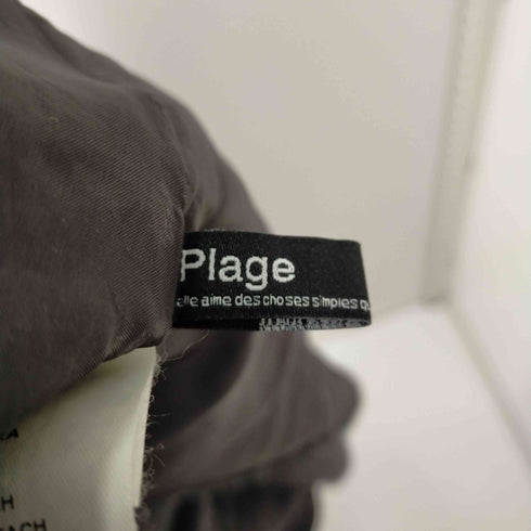 プラージュ PLAGE ウールフレアスカート ミモレ丈 ロング タック レディース 38