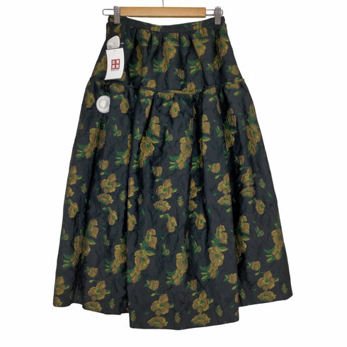 ルールロジェット leur logette flower jacquard skirt レディース
