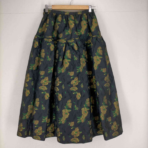ルールロジェット leur logette flower jacquard skirt レディース