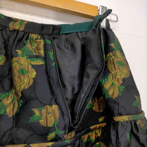 ルールロジェット leur logette flower jacquard skirt レディース