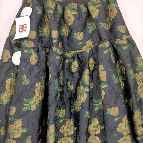 ルールロジェット leur logette flower jacquard skirt レディース