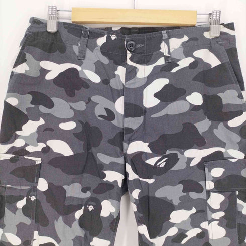 アベイシングエイプ A BATHING APE COLOR CAMO CARGO SHORTS メンズ JPN:L