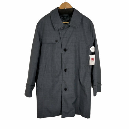 ランズエンド LANDS END ライナー付きチェック柄ステンカラーコート メンズ JPN:L