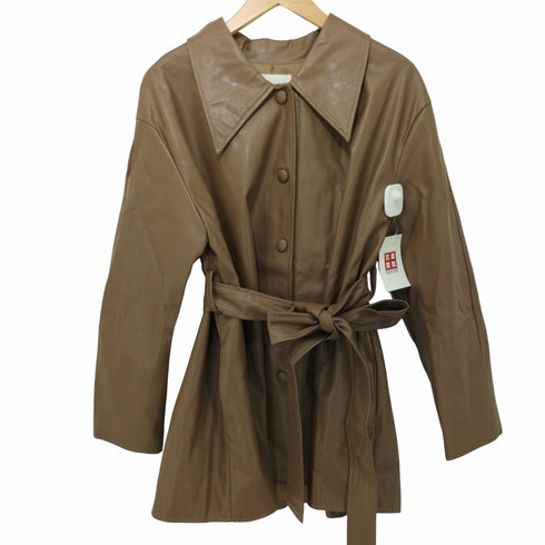 フレイアイディー FRAY I.D 2020AW タックレザージャケット レディース JPN:1