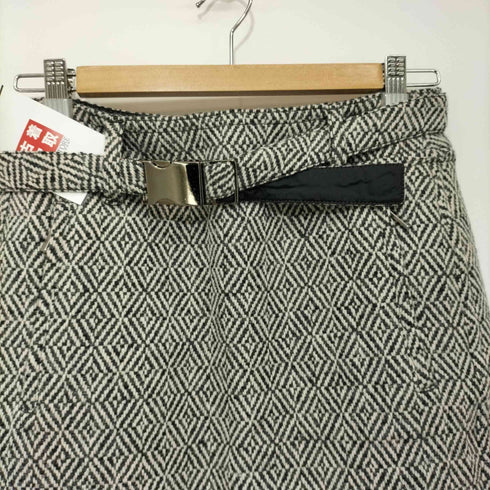 エスマックスマーラ S Max Mara 総柄 膝丈タイトスカート レディース JPN:36
