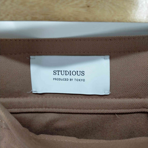 ステュディオス STUDIOUS モイストツイルスリットロングスカート タイト フェイクレイヤード レディース 1