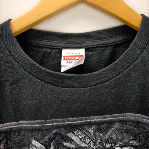 ユナイテッドアスレ UNITED ATHLE フロントプリント バンドTシャツ レディース JPN:M