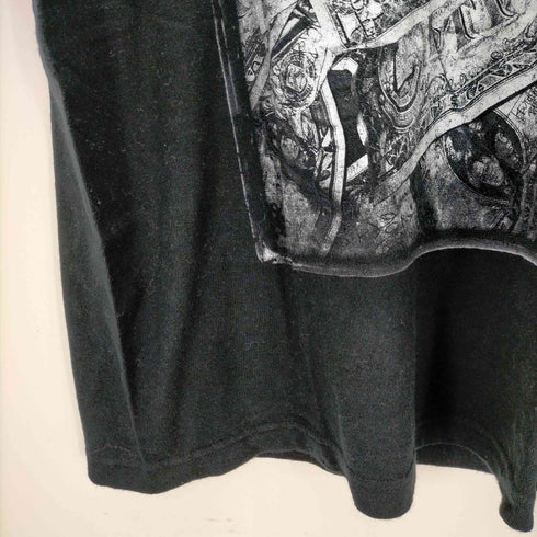 ユナイテッドアスレ UNITED ATHLE フロントプリント バンドTシャツ レディース JPN:M
