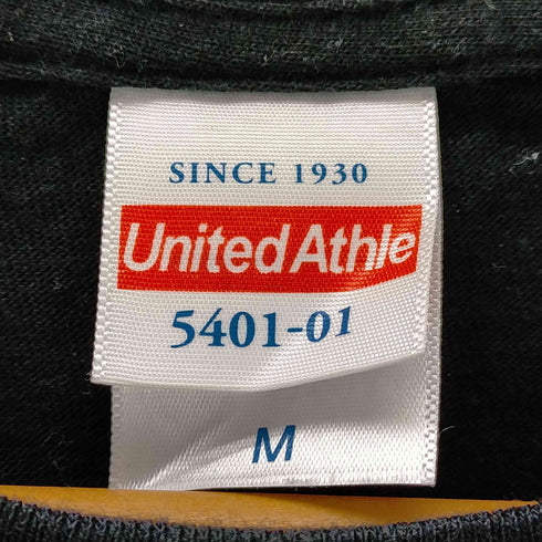 ユナイテッドアスレ UNITED ATHLE フロントプリント バンドTシャツ レディース JPN:M