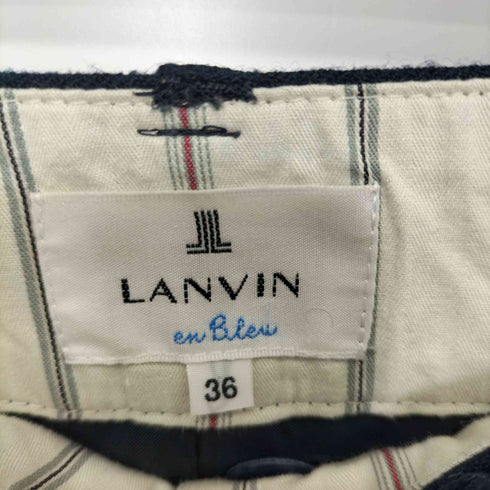 ランバンオンブルー LANVIN en Bleu リボンタイ ショートパンツ レディース JPN:36