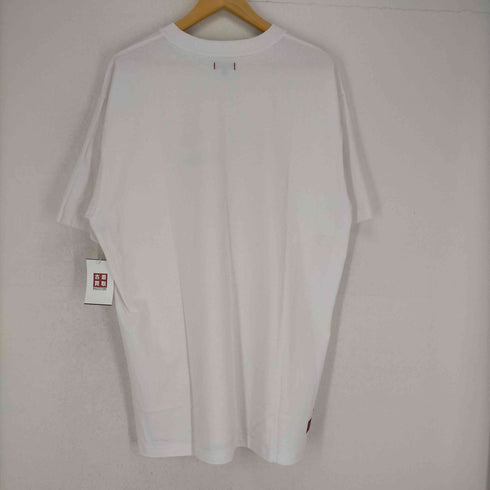 クロットアパレル CLOTAPPAREL フロントプリントクルーネックTシャツ メンズ JPN:XL