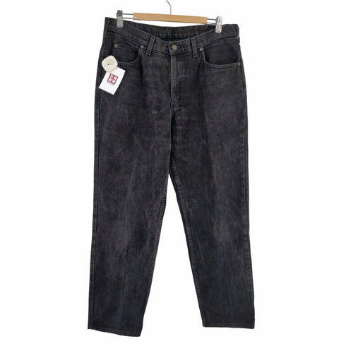 DENIM RIDERS 90S 後染め ブラックデニムパンツ メンズ 36×32