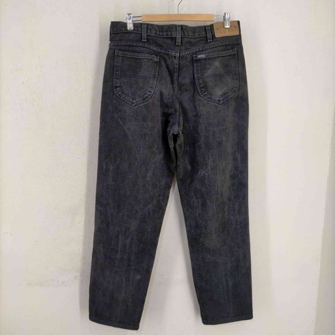 DENIM RIDERS 90S 後染め ブラックデニムパンツ メンズ 36×32