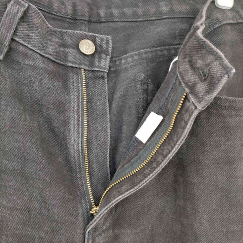 DENIM RIDERS 90S 後染め ブラックデニムパンツ メンズ 36×32