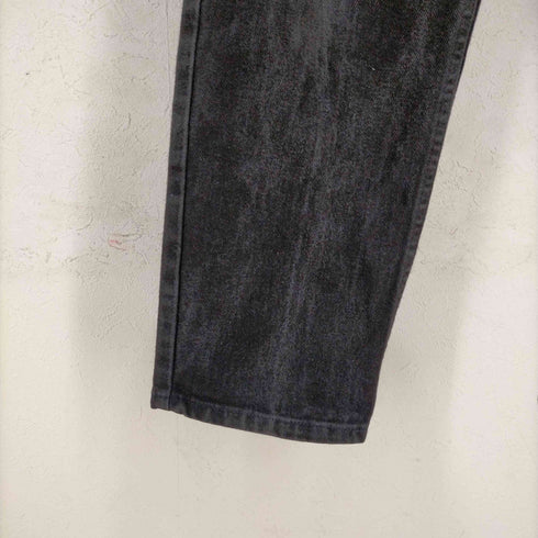 DENIM RIDERS 90S 後染め ブラックデニムパンツ メンズ 36×32