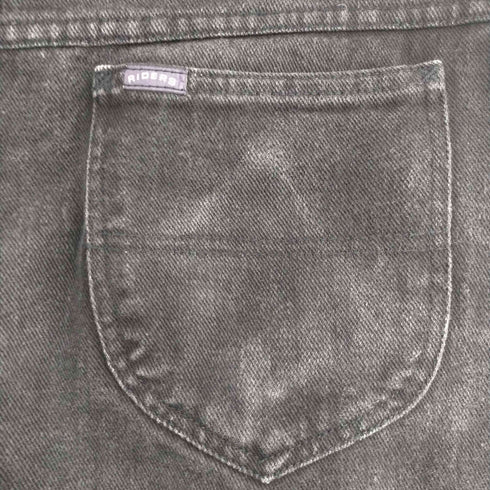 DENIM RIDERS 90S 後染め ブラックデニムパンツ メンズ 36×32