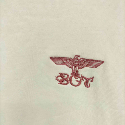 ボーイロンドン BOY LONDON ロゴ スリーブ 刺繍 クルーネック スウェット メンズ import:L