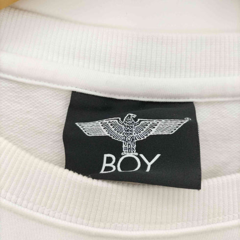 ボーイロンドン BOY LONDON ロゴ スリーブ 刺繍 クルーネック スウェット メンズ import:L