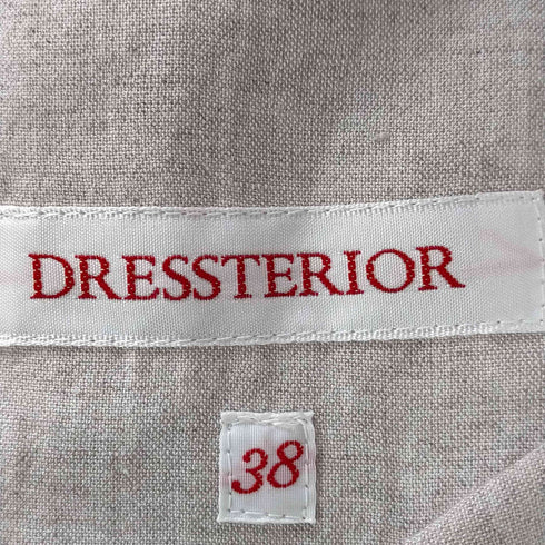 ドレステリア DRESSTERIOR リネンダブルテーラードジャケット レディース JPN:38