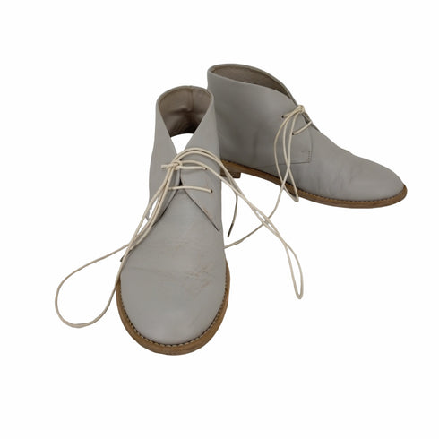 パドカレ pas de calais レースアップシューズ レザー レディース 25