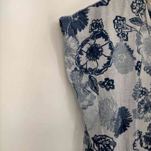 プランテーション Plantation 総柄ノースリーブtシャツ レディース JPN:M