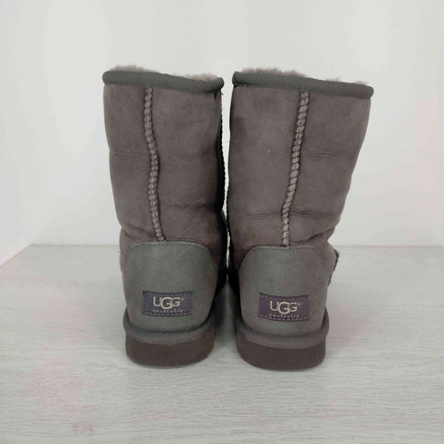 アグオーストラリア UGG Australia クラシックショート W CLASSIC SHORT ムートンブーツ ロゴ ミドル レディース 24