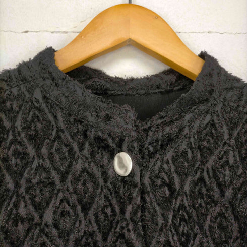 シティショップ CITY SHOP バンドカラージャガードシャツ レディース