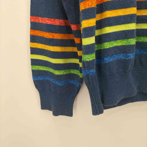 カステルバジャック castelbajac +2 NATURE 前面プリント 袖切替 ロングスリーブTシャツ メンズ
