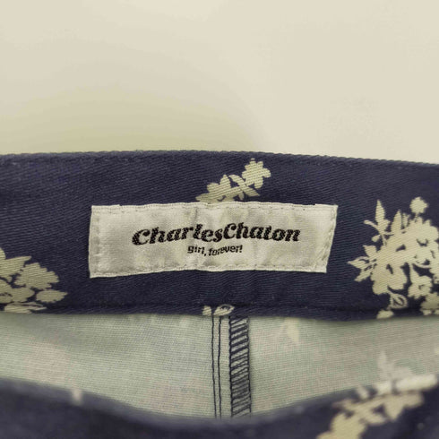 シャルル シャトン charles chaton flower pajamas pants パンツ ストレート レディース 36