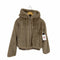 ザラ ZARA Faux Fur Hooded Jacket レディース M