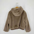 ザラ ZARA Faux Fur Hooded Jacket レディース M