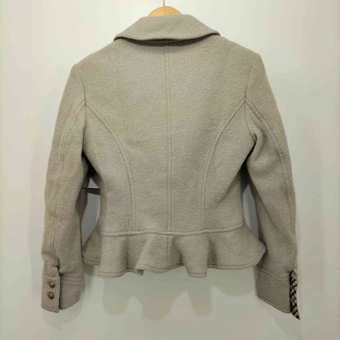 ダックス DAKS ウール 1Bペプラムジャケット レディース JPN:38