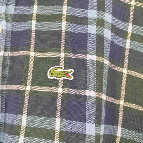 ラコステ LACOSTE チェックジャージーシャツ レディース FR:36