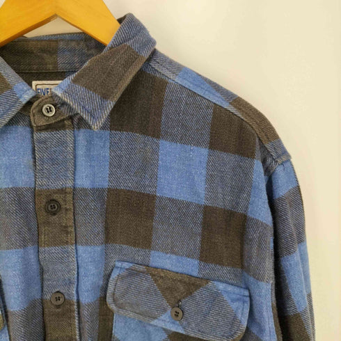 ファイブブラザー FIVE BROTHER 80-90s コットン チェックネルシャツ メンズ import:XL