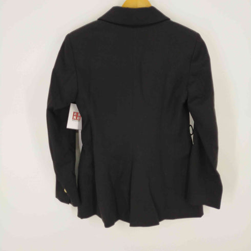 ザラ ZARA ダブルポケット ジャケット 金ボタン ミドル丈 総裏地 レディース import:S