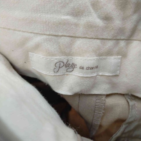 プラージュ PLAGE Plainスティックパンツ レディース 38