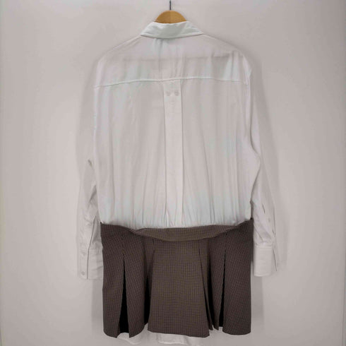 ザラ ZARA CONTRASTING SHIRT DRESS レディース import:XXL