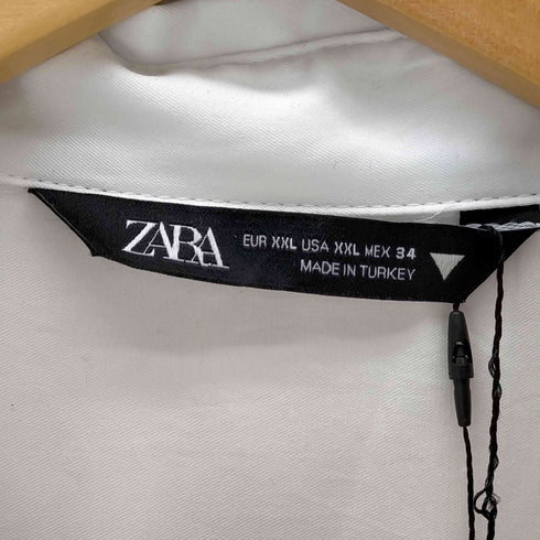 ザラ ZARA CONTRASTING SHIRT DRESS レディース import:XXL