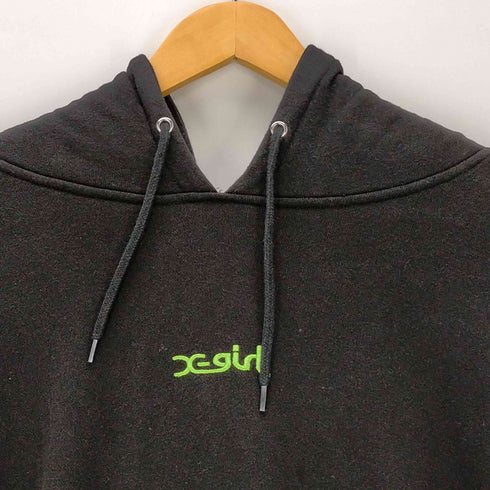エックスガール X-girl GRRRL POWER SWEAT HOODIE レディース JPN:XL