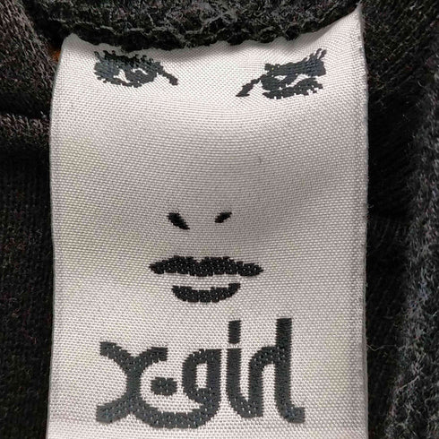 エックスガール X-girl GRRRL POWER SWEAT HOODIE レディース JPN:XL