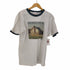クロスステッチ CROSS STITCH シングルステッチ フロントプリントリンガーTシャツ レディース import:L